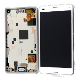 Замена дисплей с сенсорным стеклом (тачскрин) в рамке Sony Xperia Z3
